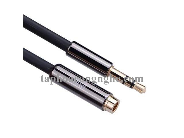 Ugreen 30707 0.5M màu Đen Cáp âm thanh 3.5mm nối dài AV124 30030707